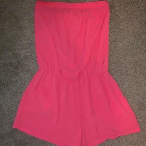 Pink romper